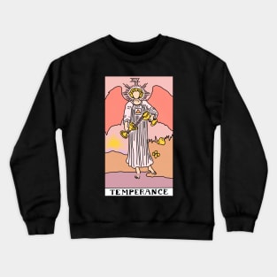 Temperance Tarot Card Crewneck Sweatshirt